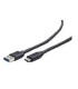 CABLE USB GEMBIRD USB 3.0 A TIPO C 1M NEGRO