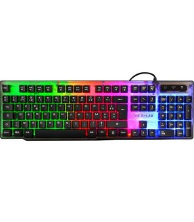 THE G-LAB TECLADO GAMING NEON RETROILUMINADO - VERSIN ESPAOLA (KEYZ-NEON/SP)