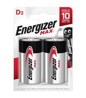 BLISTER 2 PILAS MAX TIPO LR20 (D) ENERGIZER