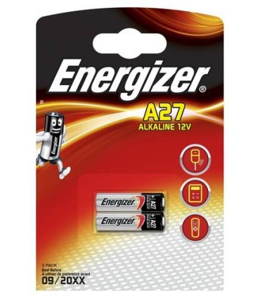 BLISTER 2 PILAS ESPECIALES MODELO A27 ENERGIZER