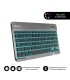 SUBBLIM Teclado Bluetooth Smart Backlit BT Keyboard Touchpad Grey