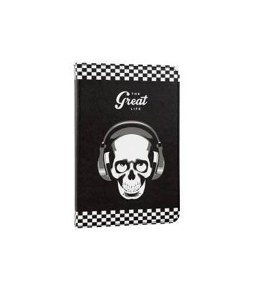 FUNDA TABLET E-VITTA STAND 2P SKULL GREAT LIFE 10,1\"