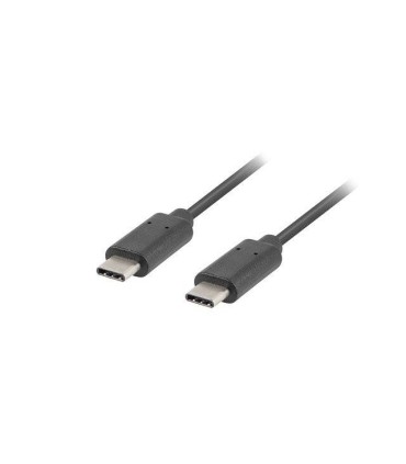 CABLE 2.0 LANBERG USB C MACHO/USB C MACHO 1M NEGRO