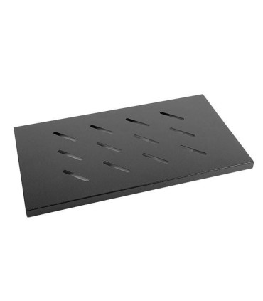 BANDEJA FIJA LANBERG 1U 465X300 MM HASTA 120 KG RACK DE 19 NEGRO