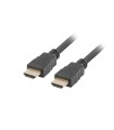 CABLE HDMI LANBERG MACHO/MACHO V1.4 ALTA VELOCIDAD 1M NEGRO