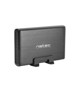 CAJA EXTERNA NATEC RHINO DISCO DURO 3,5\" USB 3.0 SATA NEGRA