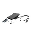 CAJA EXTERNA NATEC RHINO DISCO DURO 2,5" USB 2.0 SATA NEGRA