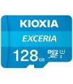 MICRO SD KIOXIA 128GB EXCERIA UHS-I C10 R100 CON ADAPTADOR