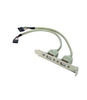 SLOT BRACKET GEMBIRD 2x USB