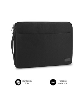 SUBBLIM Funda Ordenador Urban Laptop Sleeve 15,6\" Black