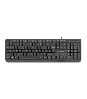 TECLADO NATEC TROUT SLIM NEGRO