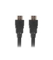 CABLE HDMI LANBERG MACHO/MACHO V1.4 ALTA VELOCIDAD 5M NEGRO