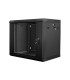 ARMARIO LANBERG 9U 600X450X507 AUTO ENSAMBLADO RACK 19 HASTA 60 KG NEGRO