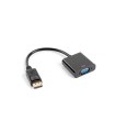 ADAPTADOR LANBERG DISPLAYPORT 1.1 A VGA 20CM NEGRO