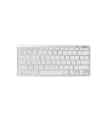 Bluestork BS-KB-MICRO/BT/SP Teclado Bluetooth QWERTY Espaol Plata, Blanco