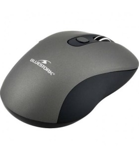 BLUESTORK RATON INALAMBRICO - 2,4 GHZ - 6 BOTONES - GRIS METALICO (M-WL-OFF60-BLACK)