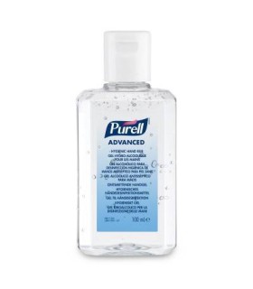 BOTE DE 100 ML GEL HIDROALHOLICO ADVANCE FLIP TOP PURELL JA096