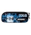 ESTUCHE RECTANGULAR ARTIC SK8 22 X 8 X 4 CM. UNKEEPER 80558002900