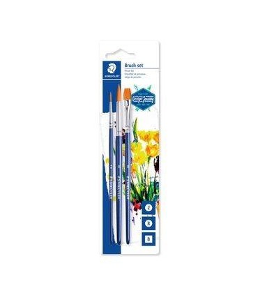 Staedtler 989-SBK3-3 pincel para bellas artes 3 pieza(s)