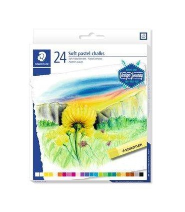 Staedtler 2430 Pintura al pastel Suave Multicolor 24 pieza(s)