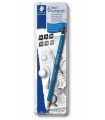 ESTUCHE DE METAL CON 6 LPICES, GRADUACIONES 8B,  7B,  6B,  4B,  2B,  HB STAEDTLER 100 G6