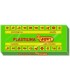 CAJA 15 PASTILLAS PLASTILINA 150 G - VERDE CLARO JOVI 7110