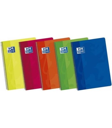 CUADERNO TAPA BLANDA FOLIO 80 HOJAS 4X4 COLORES SURTIDOS OXFORD 100430171