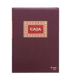 LIBRO DE CONTABILIDAD CAJA FOLIO NATURAL 100 HOJAS NUMERADAS DOHE 09909