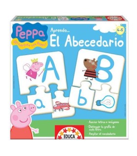 JUEGO APRENDO EL ABECEDARIO PEPPA PIG DE 4-5 AOS EDUCA BORRAS 15652