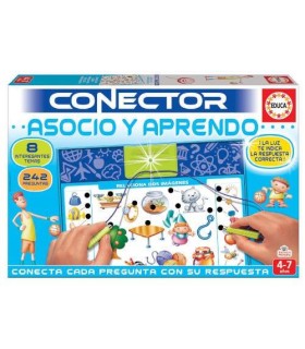 JUEGO CONECTOR ASOCIO Y APRENDO DE 4-7 AOS EDUCA BORRAS