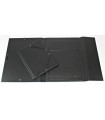 CARPETA FORMATO FOLIO GOMAS Y SOPALAS PVC NEGRA IBERPLAS 343CS00