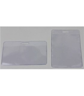 CAJA 50 FUNDAS IDENTIFICACION PVC NATURAL 90X62MM IBERPLAS 107450