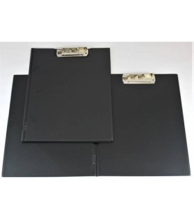 CARPETA FORMATO FOLIO MINICLIP SUPERIOR TAPA C/ VENTANAL NEGRO IBERPLAS 36800