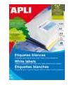 CAJA 100 HOJAS ETIQUETA BLANCA ILC 105X57 1278 APLI