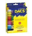 ESTUCHE DE 24 UNIDADES CERAS DACS BLANDAS NO MANCHAN DACS DA050295