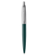 BOLGRAFO JOTTER XL GREENWICH VERDE MATE RIBETE DE COLOR CROMADO PLUMN MEDIO TINTA AZUL PARKER 2068511