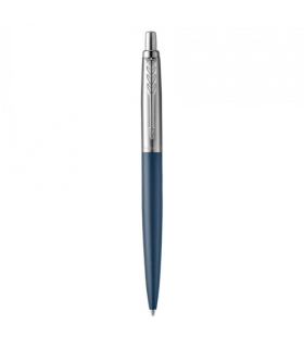 BOLGRAFO JOTTER XL PRIMROSE AZUL MATE RIBETE DE COLOR CROMO PLUMN MEDIO TINTA AZUL PARKER 2068359