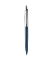 BOLGRAFO JOTTER XL PRIMROSE AZUL MATE RIBETE DE COLOR CROMO PLUMN MEDIO TINTA AZUL PARKER 2068359