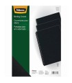 PACK 100 PORTADAS PVC OPACO NEGRO 180 MICRAS A4 FELLOWES 5100301