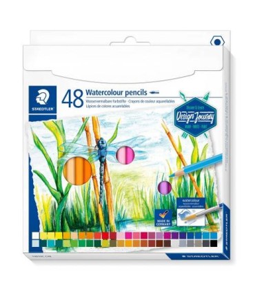 LPICES DE COLORES ACUARELABLES 146 10C, 48 PZAS STAEDTLER 14610C C48