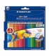 LPICES COLOR NORIS AQUARELL 144 10, ESTUCHE 24 PZAS STAEDTLER 144 10NC24