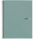 CUADERNO 100% RECICLADO NB-4 A4 120HOJAS ECOAZUL MIQUELRIUS 6083