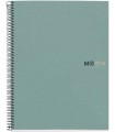 CUADERNO 100% RECICLADO NB-4 A4 120HOJAS ECOAZUL MIQUELRIUS 6083