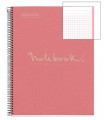 CUADERNO 100% RECICLADO NB-1 A4 80HOJAS ECOROSA EMOTIONS MIQUELRIUS 6093