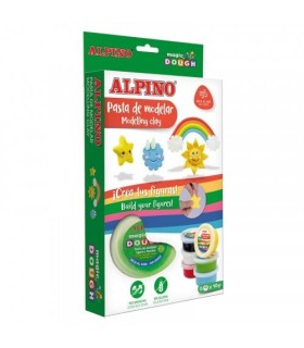 Alpino DP000209 compuesto para cermica y modelaje Arcilla de modelar 240 g Multicolor 1 pieza(s)