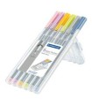 ESTUCHE 6 PZASTRIPLUS FINELINER 334, SURT. NEN STAEDTLER 334 SB6CS3