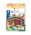 ESTUCHE 36 PZAS NORIS COLOUR 185, SURT. STAEDTLER 185 CD36