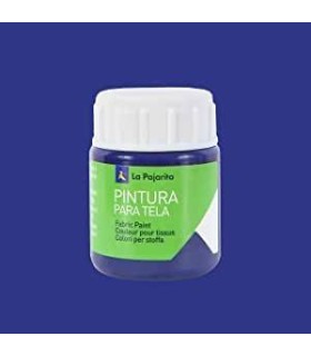 PINTURA PARA TELA TRANSPARENTE T-04 AZUL VICTORIA. 25ML LA PAJARITA 113771