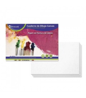 CUADERNO DE DIBUJO CANVAS 280 GRMS / 10 HOJAS A4 BISMARK 328432