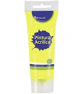 BOTE PINTURA ACRILICA 75 ML AMARILLO BISMARK 328527